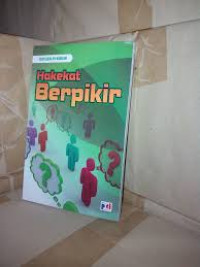 Image of Hakekat berpikir