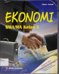 Image of EKONOMI ; SMA/MA Kelas X