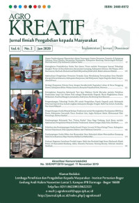 Image of AGRO KREATIF : Jurnal Ilmiah Pengabdian Kepada Masyarakat