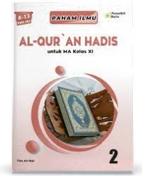 Image of AL-QUR'AN HADIS untuk MA Kelas XI