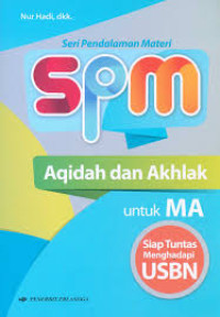 Image of Aqidah dan Akhlak untuk MA