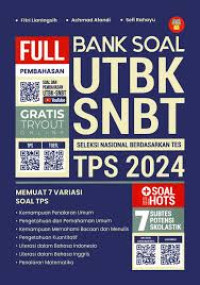 Image of BANK SOAL UTBK SNBT TPS 2024