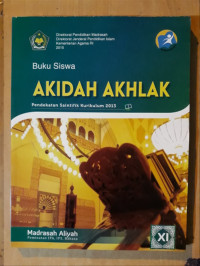 Image of Buku Guru Akidah Akhlak Pendekatan Saintifik Kurikulu 2013 XI