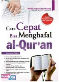 Image of Cara Cepat Bisa Menghafal A;-Qur'an