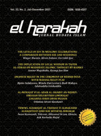 Image of el harakah : Jurnal Budaya Islam