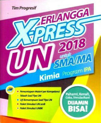 Image of Erlangga x-press un 2018 untuk smk/ma : Kimia Program IPA