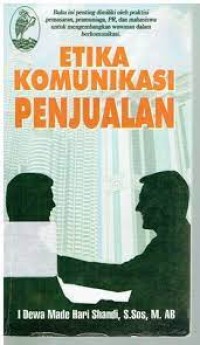 Image of ETIKA KOMUNIKASI PENJUALAN