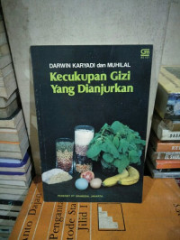 Image of Kecukupan Gizi Yang Dianjurkan