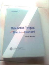 Image of Matematika bisnis dan ekonomi