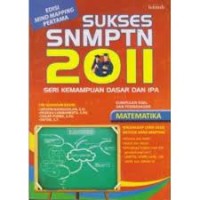 Image of SUKSES SNMPTN 2011 - SERI KEMAMPUAN IPA