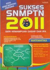 Image of Sukses SNMPTN 2011 : MATEMATIKA