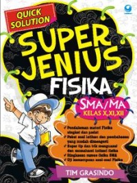 Image of SUPER JENIUS FISIKA ; SMA/MA KELAS X, XI, XII