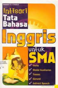 Image of Intisari Tata Bahasa Inggris untuk SMA