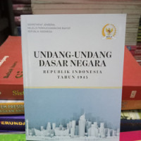 Image of Undang-Undang Dasar Negara Republik Indonesia Tahun 1945