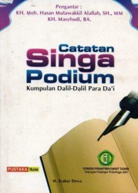 Image of CATATAN SINGA PODIUM