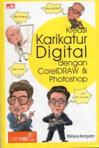 Image of KREASI KARIKATUR DIGITAL DENGAN CORELDRAW DAN PHOTOSHOP