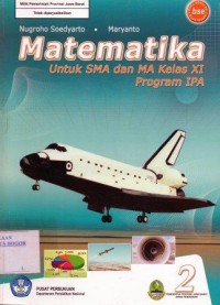 Image of Matematika Untuk SMA dan MA Kelas XI Program IPA