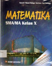 Image of Matematika SMA/MA Kelas X