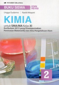 Image of KIMIA ; untuk SMA/MA Kelas XI
