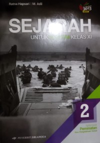 Image of Sejarah untuk SMA/MA Kelas XI