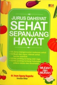 Image of Jurus Dahsyat SEHAT Sepanjang Hayat